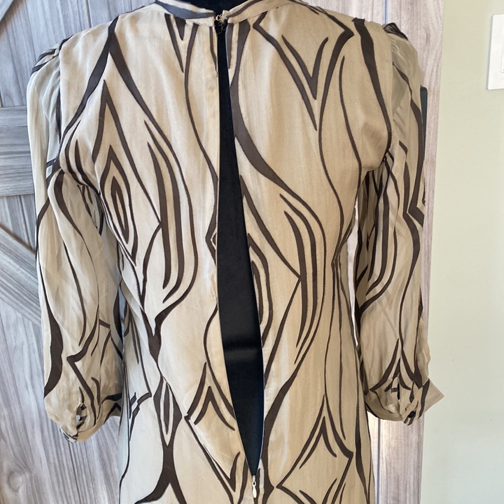 100% silk Barbara Bui dress/tunic/top - with open sleeves - EUC - Picture 8 of 10